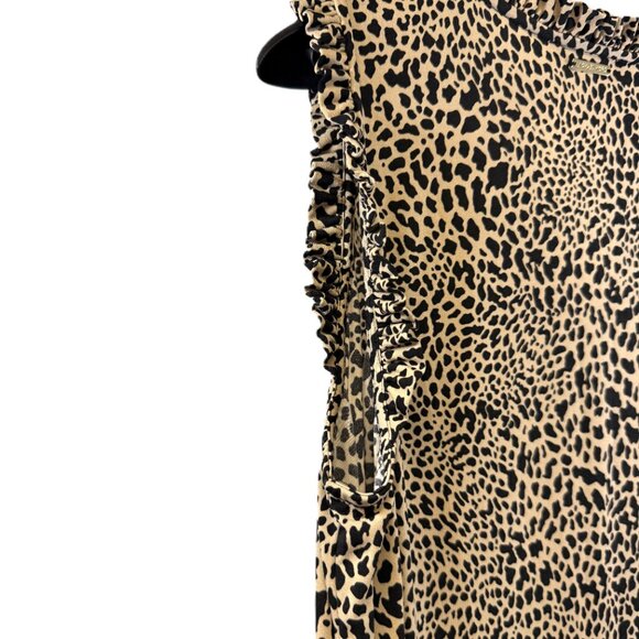 Michael Kors Dress Leopard Print- Plus Size 1X - Picture 4 of 7
